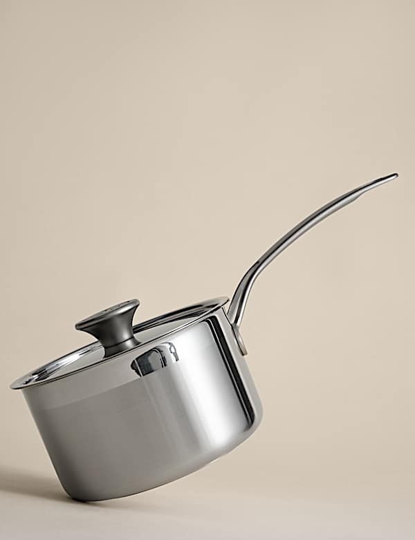 Stainless Steel 16cm Saucepan - SK