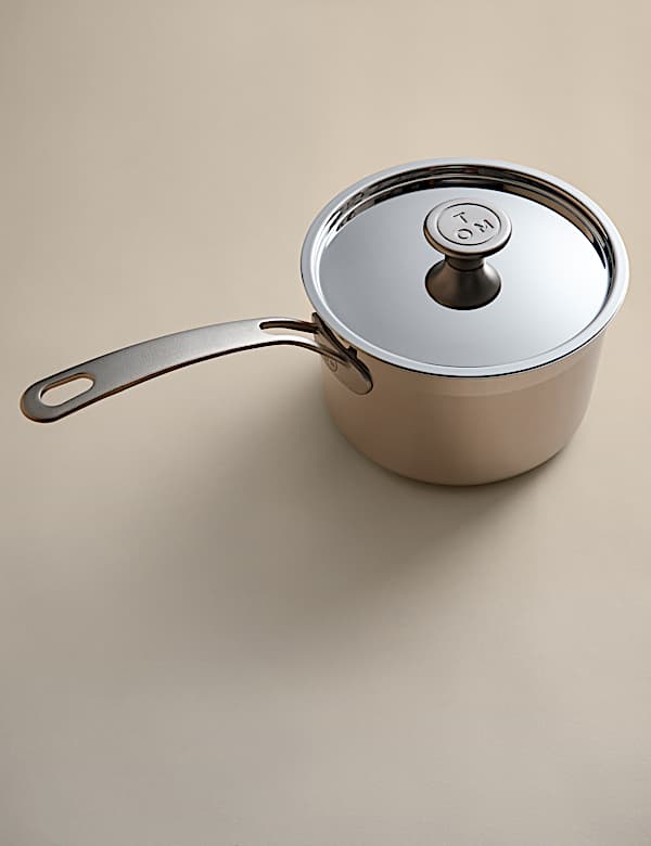 Stainless Steel 18cm Saucepan - LT