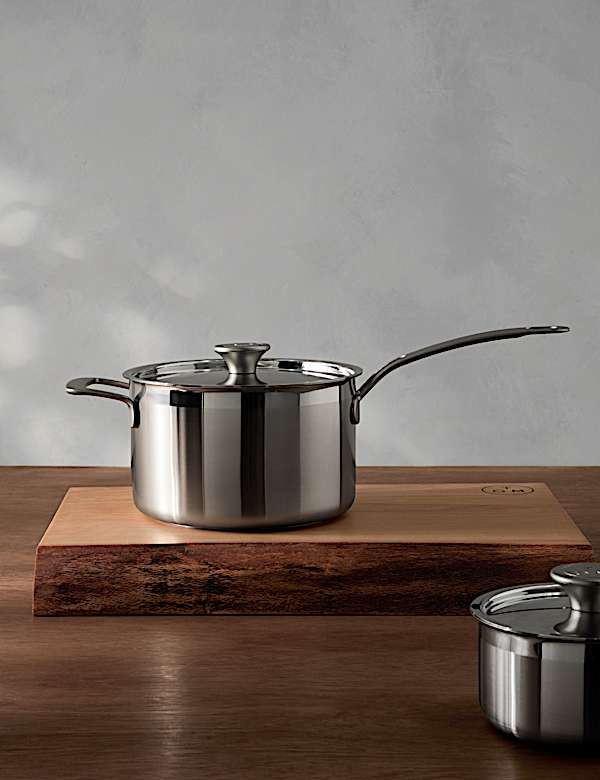 Stainless Steel 20cm Saucepan - SK