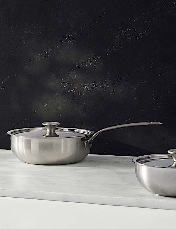 Stainless Steel 24cm Chef Sauté Pan - SK
