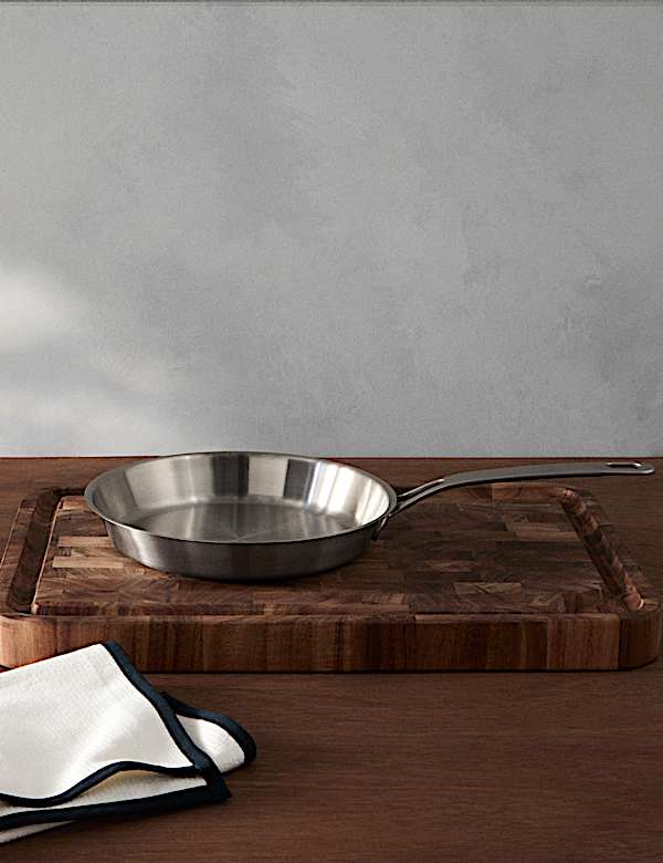 Stainless Steel 24cm Frying Pan - IT