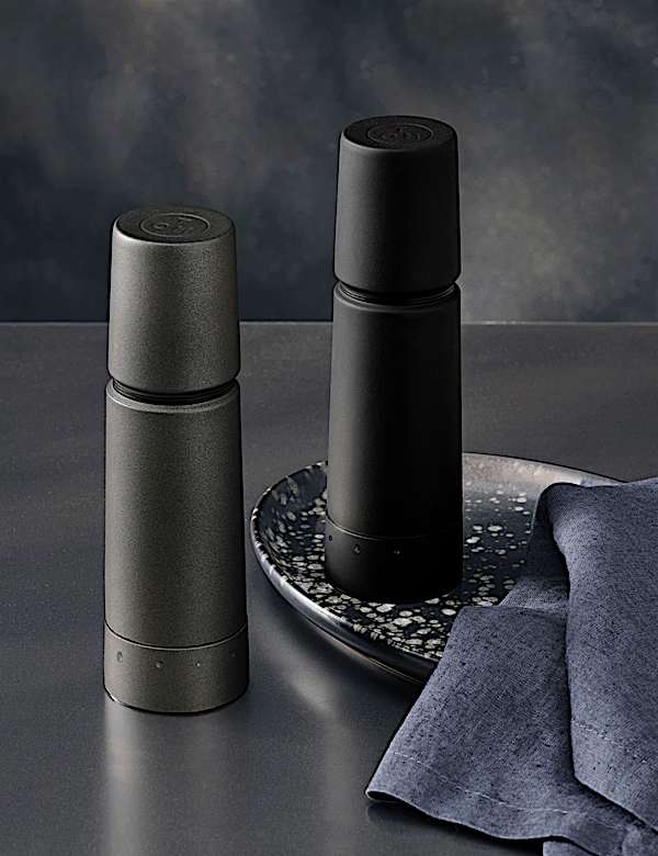 Stainless Steel Salt & Pepper Mills - SK
