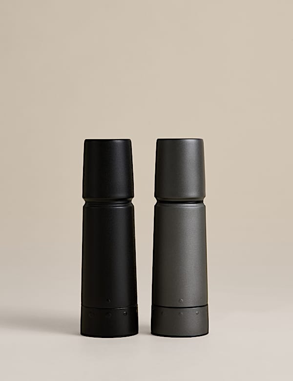 Stainless Steel Salt & Pepper Mills - SK