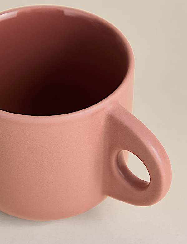 Small Circular Handle Mug - GR