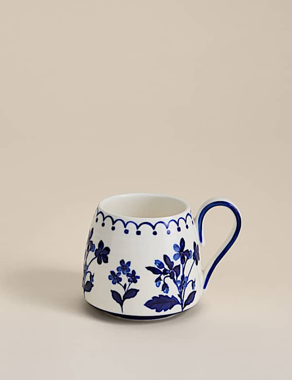 Floral Tapered Mug - AL