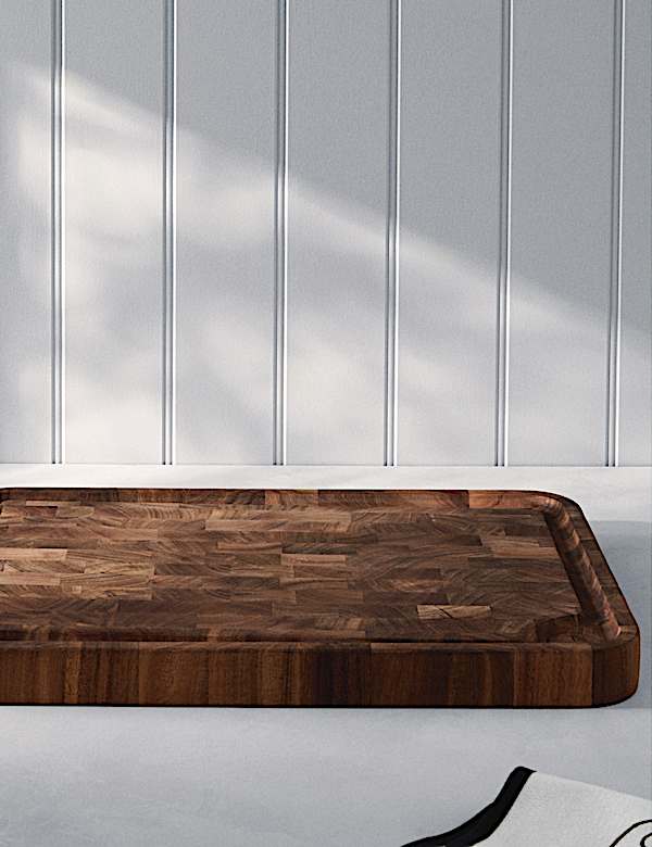 2 in 1 Wooden Butcher's Block - ES