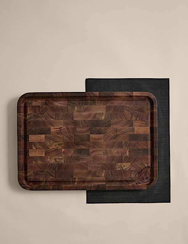 2 in 1 Wooden Butcher's Block - ES