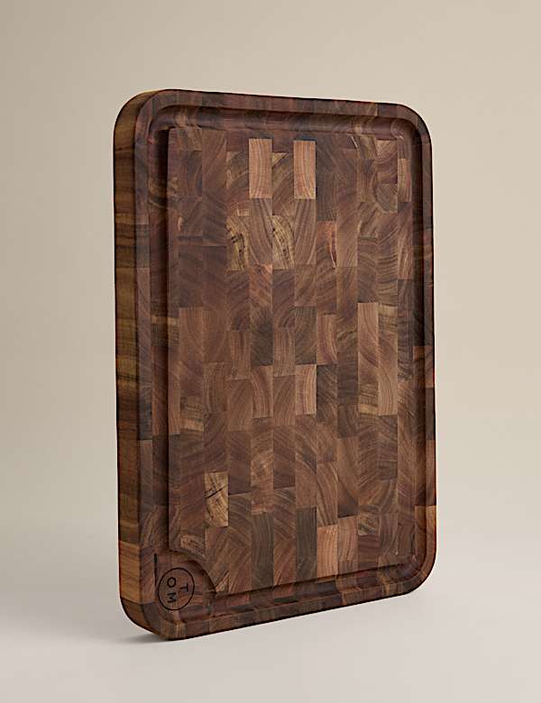 2 in 1 Wooden Butcher's Block - ES