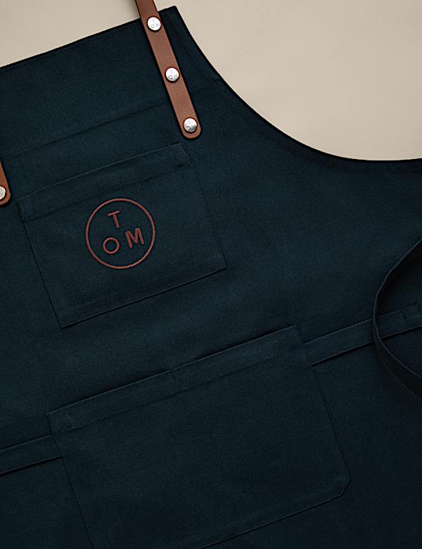 Zuiver katoenen keukenschort - BE