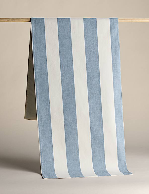 Cotton Rich Striped Table Runner - IT