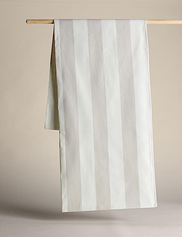 Cotton Rich Striped Table Runner - BN