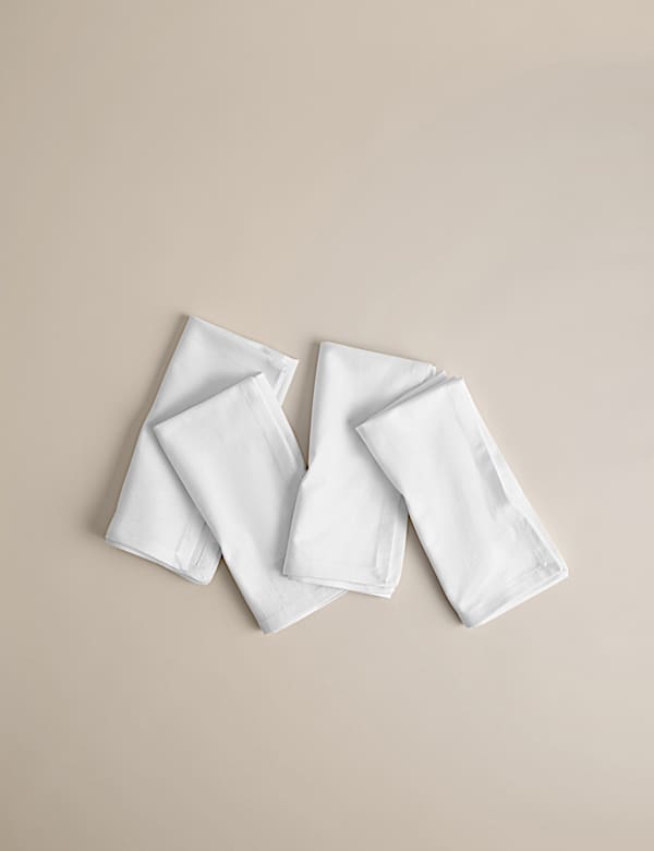 Set of 4 Cotton Napkins - AL
