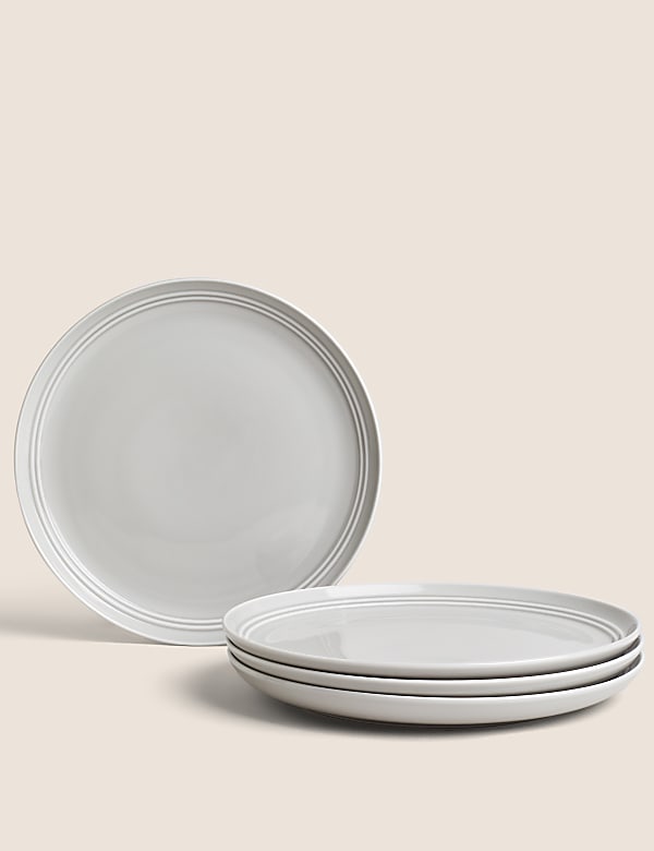Set of 4 Marlowe Dinner Plates - MX