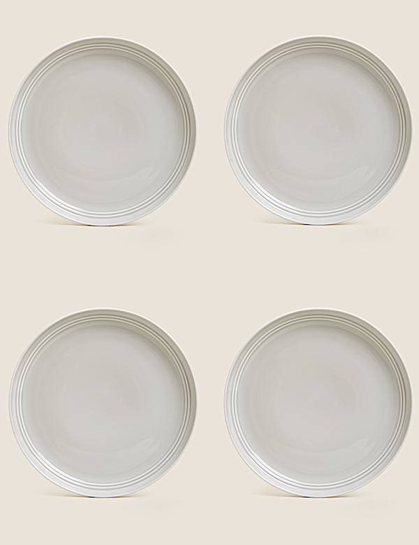 Set van 4 Marlowe-dinerborden - BE