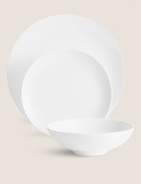 12 Piece Maxim Coupe Dinner Set - JE