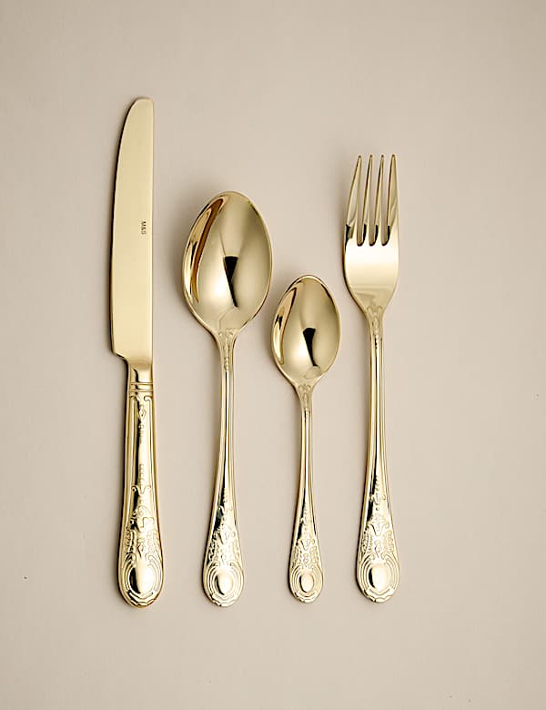 16pc Classical Vintage Cutlery Set - SK