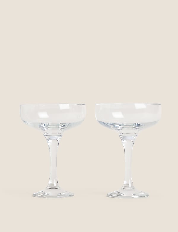 Set of 2 Passion Star Martini Glasses