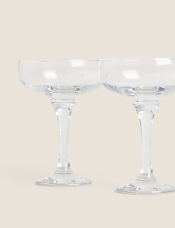 Set of 2 Passion Star Martini Glasses