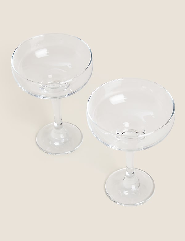 Set of 2 Passion Star Martini Glasses
