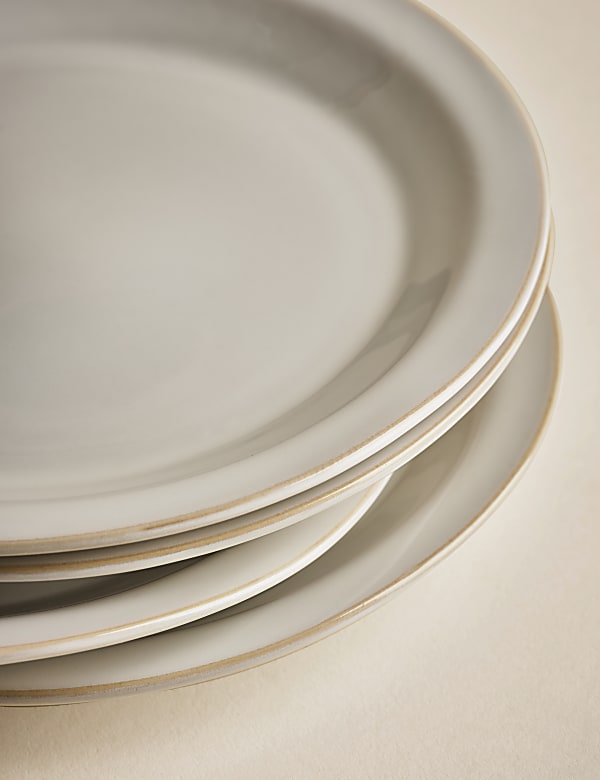 Set van 4 kleine bordjes uit de Country Collection - BE