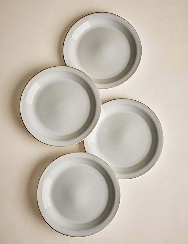 Set van 4 kleine bordjes uit de Country Collection - BE