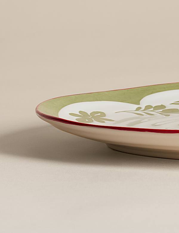 Tác s motivem zimního listí - CZ