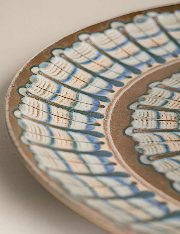 Ronde schaal met glazuur - BE