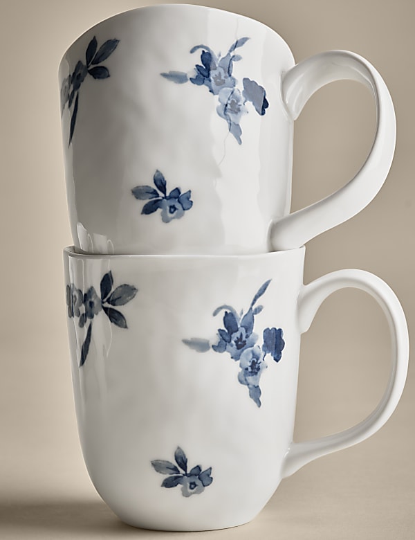 Set of 4 Cherry Blossom Mugs - LV