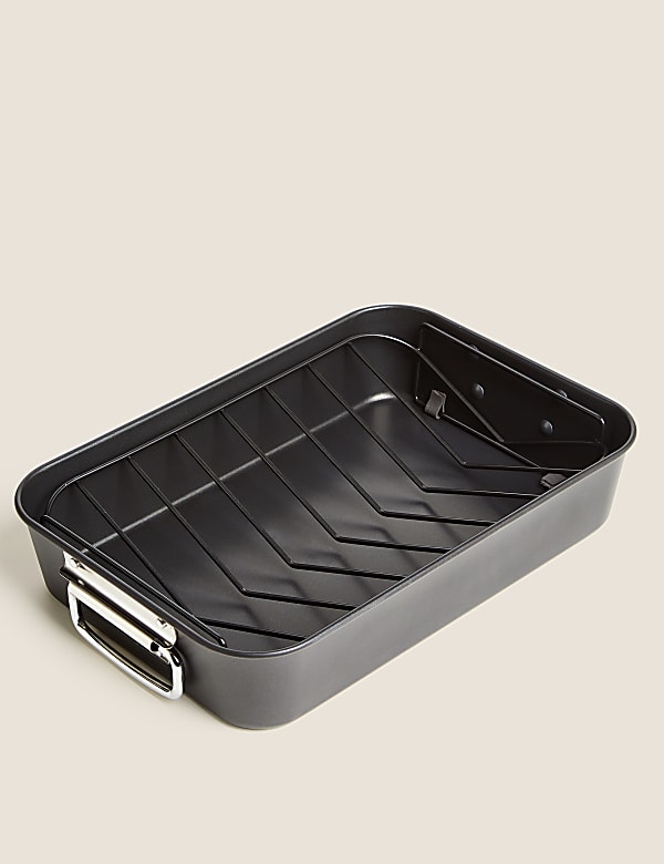 Heavy Gauge 39cm Roast & Rack - CY