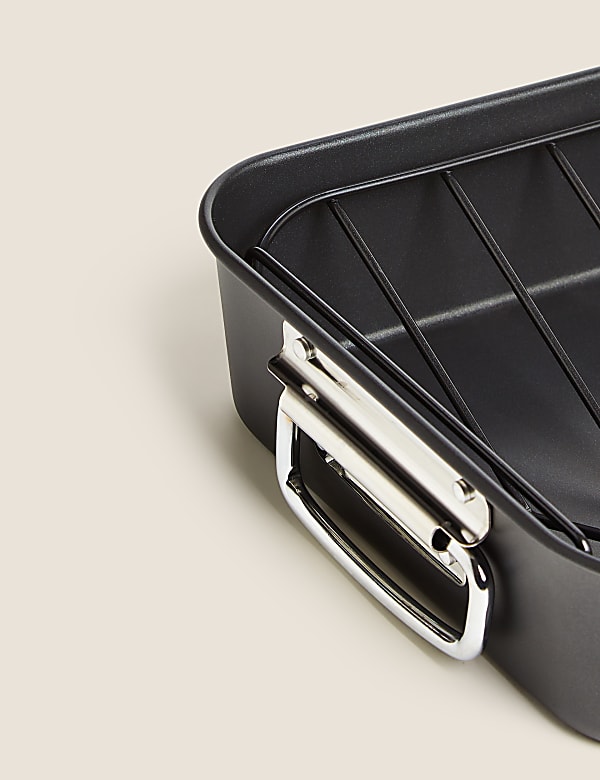 Heavy Gauge 39cm Roast & Rack - CY