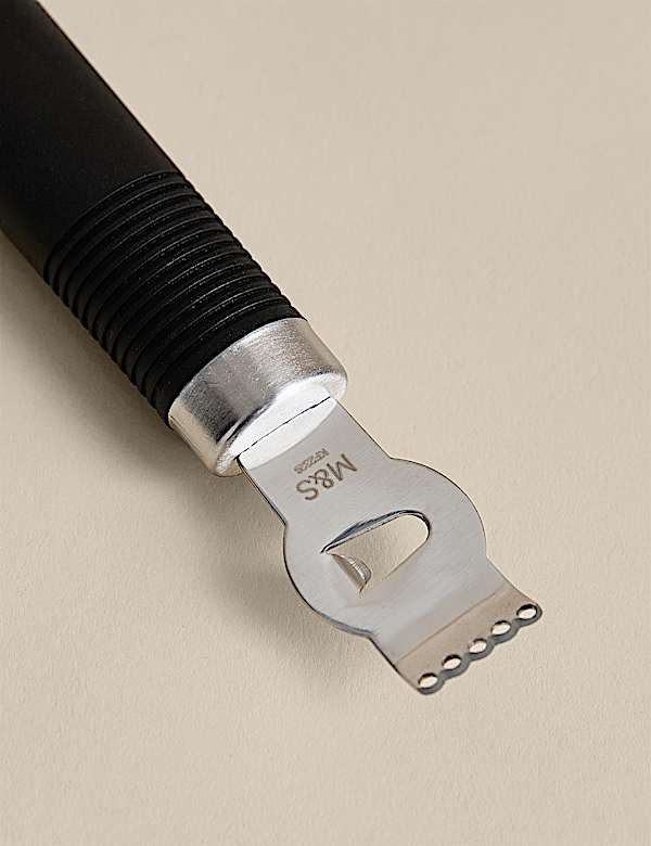 Soft Grip Stainless Steel Zester - CA