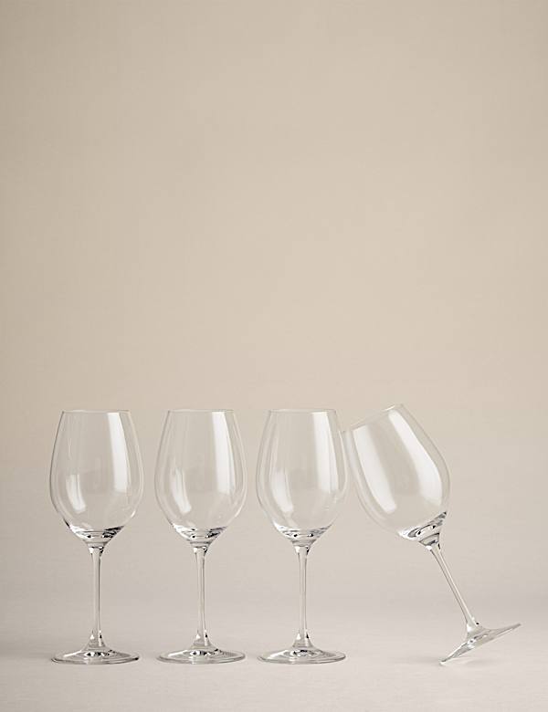 Maxim – Lot de 4 verres à vin rouge - BE