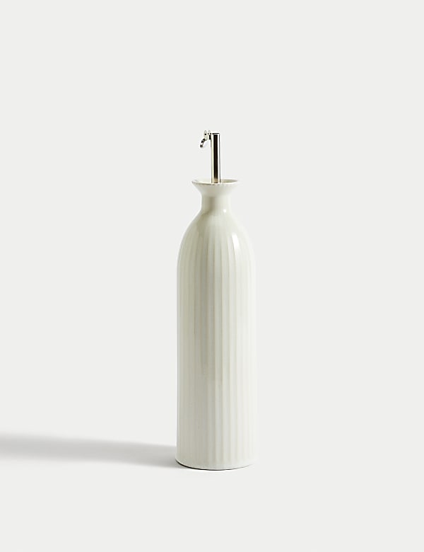 Ribbed Oil & Vinegar Pourer - BE