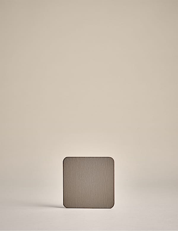 Set of 4 Square Wooden Coasters - CA