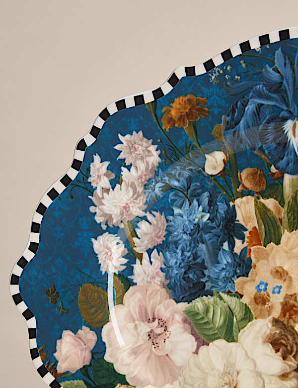 Bloom China Oval Platter - CZ