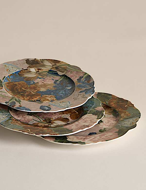 Set of 4 Bloom Side Plates - HR