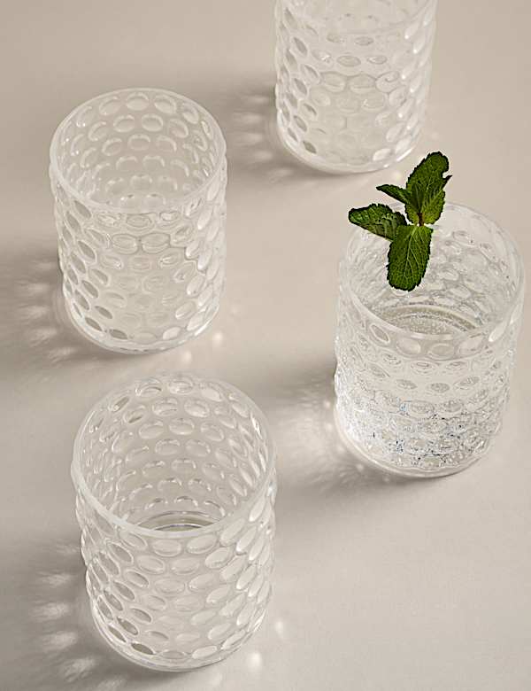 Set of 4 Bobble Acrylic Picnic Tumblers - AT