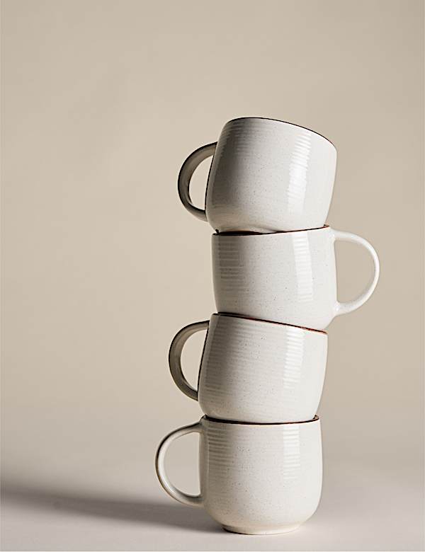 Set of 4 Michigan Mugs - BN