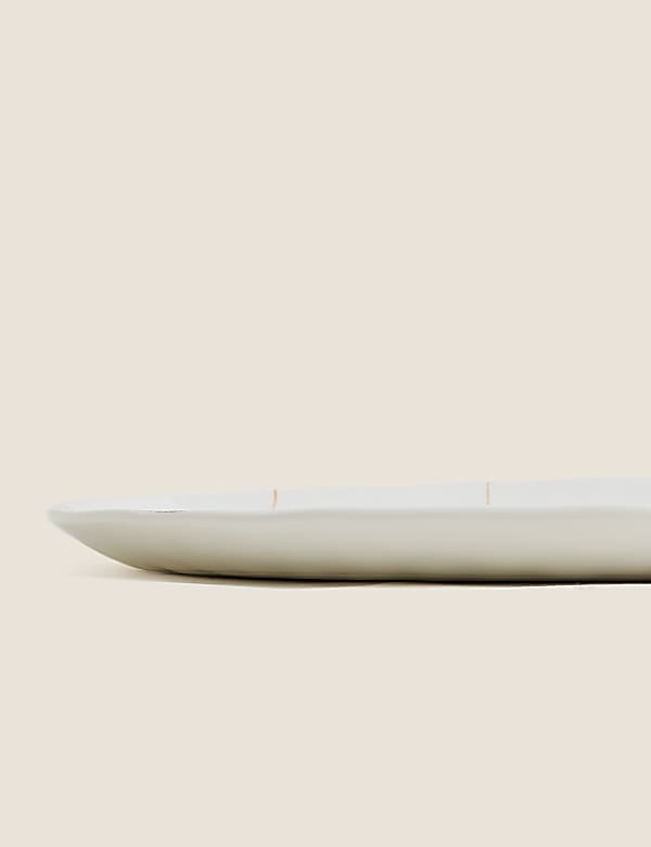 Oval Winter Wishes Christmas Platter