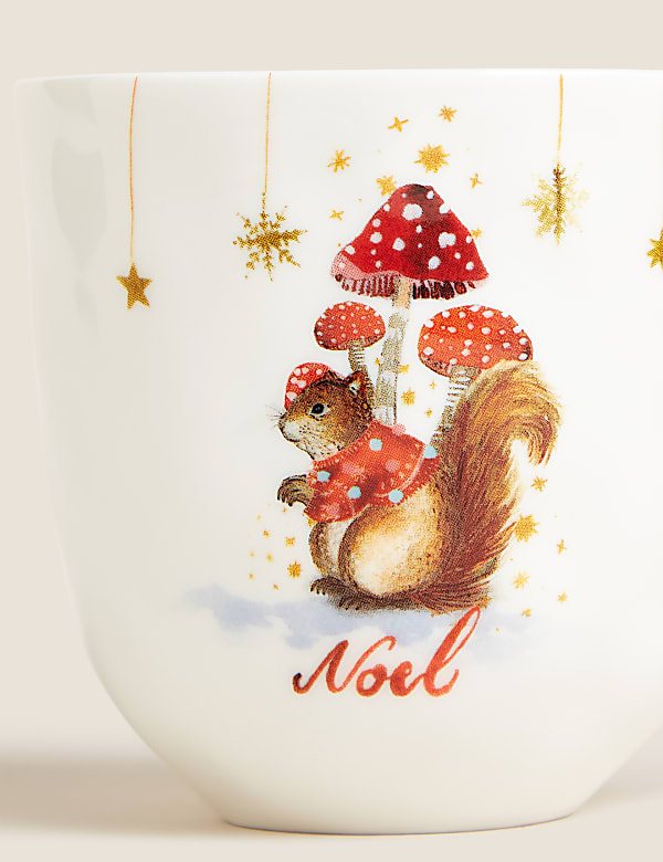 Christmas Squirrel Mug