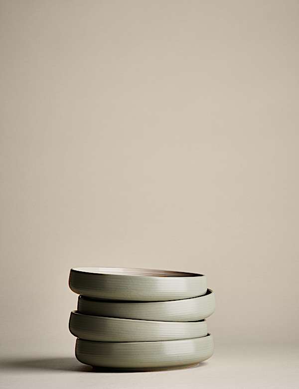 Set of 4 Michigan Pasta Bowls - BG