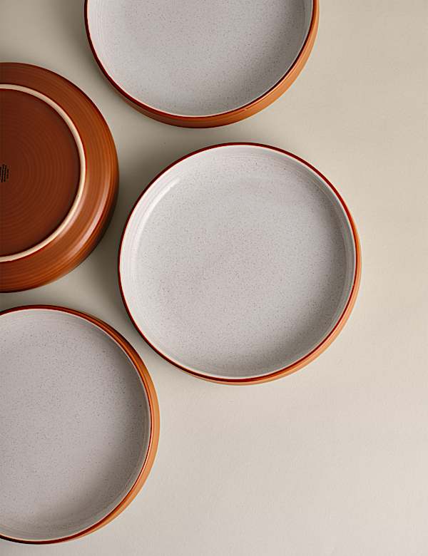 Lot de 4 assiettes à pâtes Michigan - CA