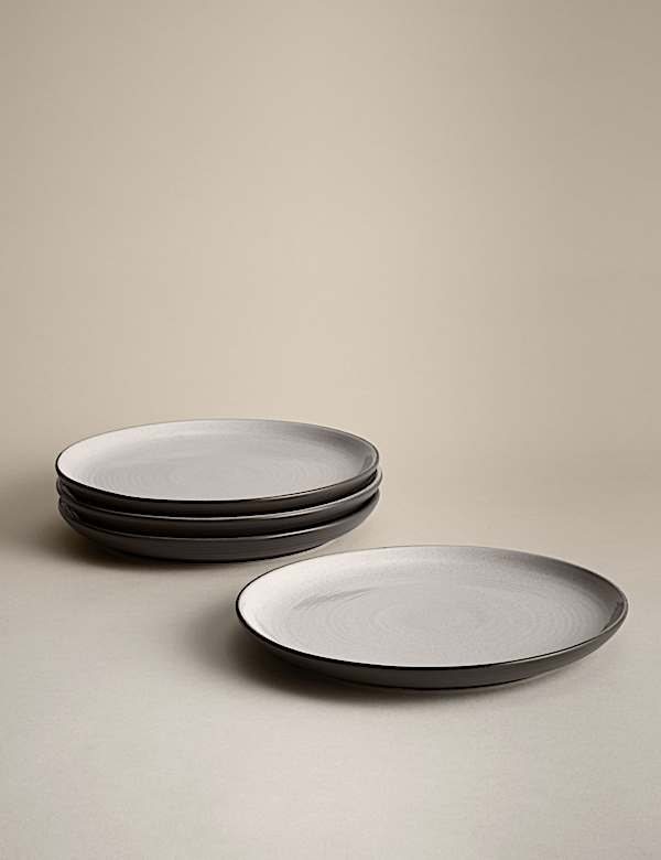 Set of 4 Michigan Side Plates - BG