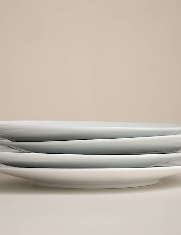 Set of 4 Burford Embossed Rim Side Plates - NZ