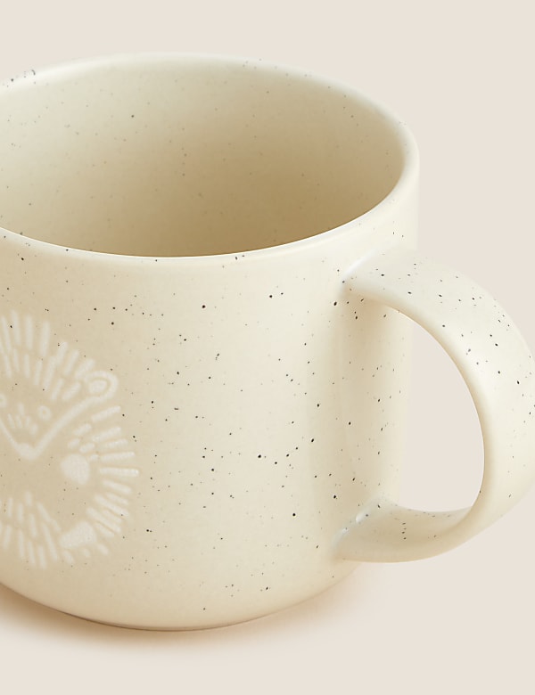 Hedgehog Embossed Mug