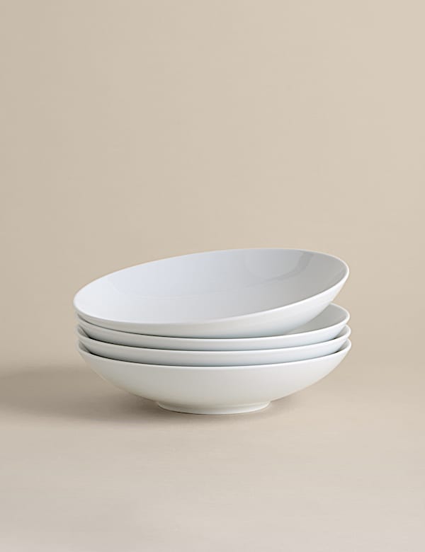 Set of 4 Maxim Coupe Pasta Bowls - IL
