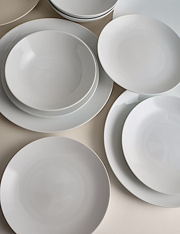 12 Piece Maxim Coupe Dinner Set - FI