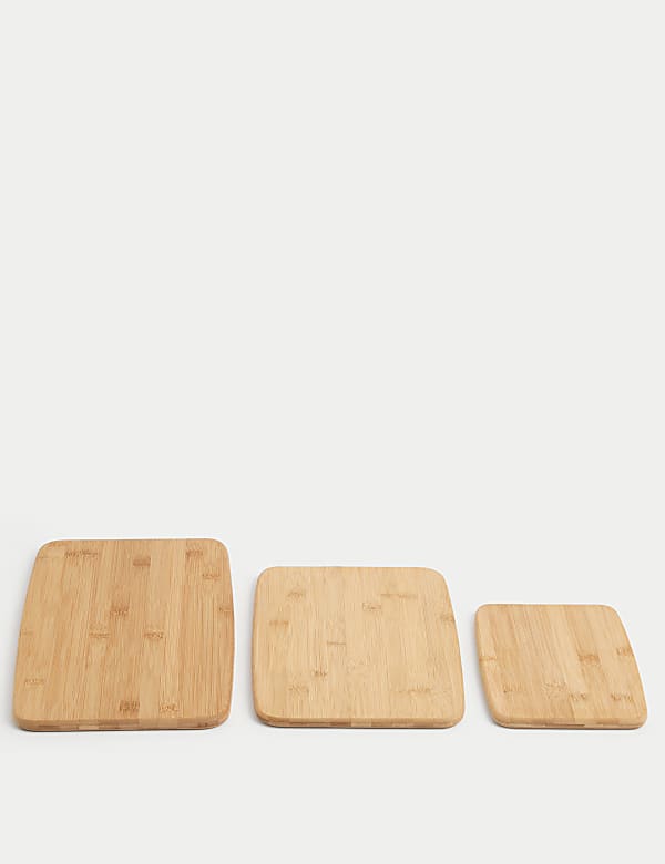 Set of 3 Bamboo Chopping Boards - SI
