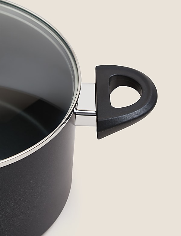 Aluminium 24cm Medium Non-Stick Stock Pot - BE