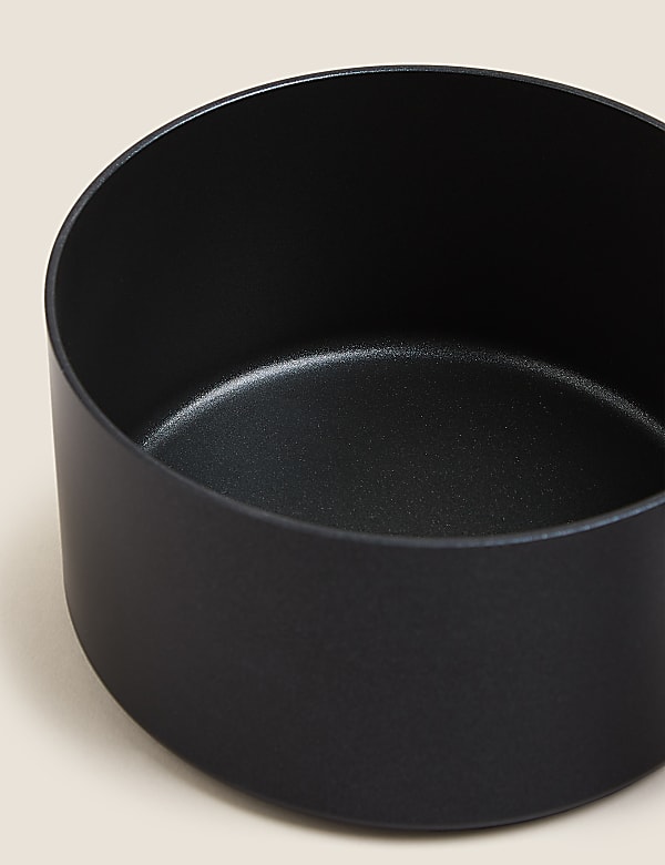 Black Aluminium 18cm Non-Stick Saucepan - CA